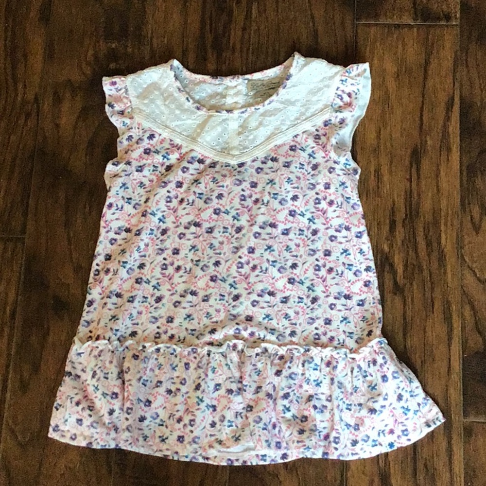 Lucky brand tunic top.  Size 6x